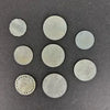 10 Round Antique Chinese Gaming Money Chips