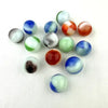 14 Vintage Uranium Glass Marbles