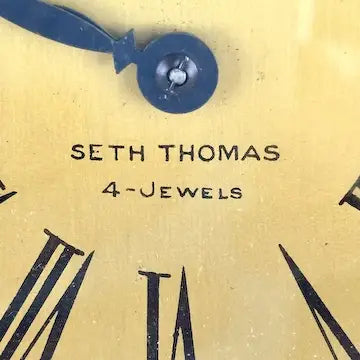 1930s Seth Thomas Wind up Working Alarm Clock