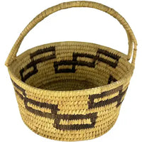 1930s Tohono Oodham Papago Basket with Handle