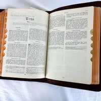 1950 Holy Family Edition Catholic Bible Illustrated