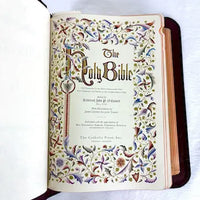 1950 Holy Family Edition Catholic Bible Illustrated