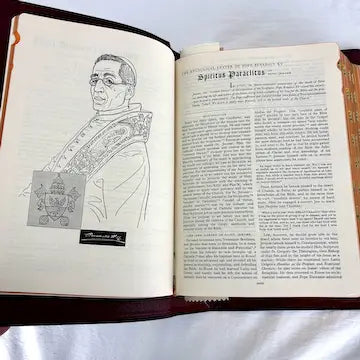 1950 Holy Family Edition Catholic Bible Illustrated