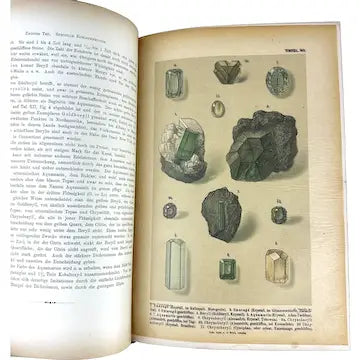 1st Edition Max Bauer Edelsteinkunde Gemology Book 1896