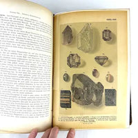 1st Edition Max Bauer Edelsteinkunde Gemology Book 1896