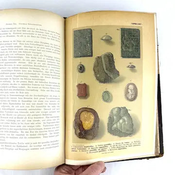 1st Edition Max Bauer Edelsteinkunde Gemology Book 1896