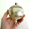 3 Antique Blown Glass Ornaments 2 Bells and 1 Balloon