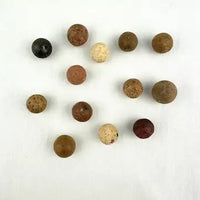 39 Victorian Era Clay Marbles