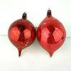 7 Midcentury Polish Blown Glass Ornaments