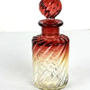 Antique Amberina Rose Tiente Baccarat Perfume Bottle