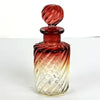 Antique Amberina Rose Tiente Baccarat Perfume Bottle