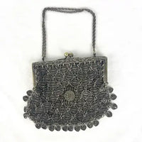 Antique Chinese Filigree Mesh Purse