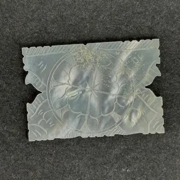 Antique Chinese Mother of Pearl Thread Winding Gaming Chips