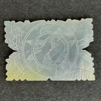 Antique Chinese Mother of Pearl Thread Winding Gaming Chips