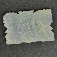 Antique Chinese Mother of Pearl Thread Winding Gaming Chips