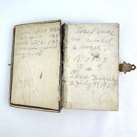 Antique Czech Prayer Book with Bone and Celluloid Details