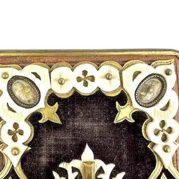 Antique Czech Prayer Book with Bone and Celluloid Details