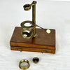 Antique Early Ellis Type Pocket Microscope