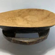 Antique Fijian Wood Kava Bowl