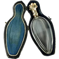 Antique French Perfume Bottle in Fitted Case