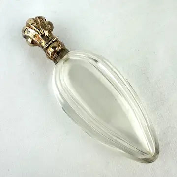 Antique French Perfume Bottle in Fitted Case