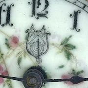 Antique French Porcelain Mantel Clock