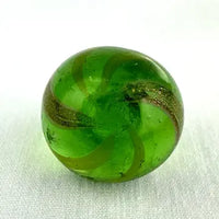 Antique German Lutz Aventurine Banded Marble