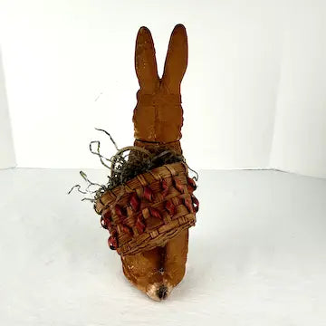 Antique German Paper Mache Candy Container Easter Rabbit