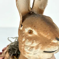 Antique German Paper Mache Candy Container Easter Rabbit