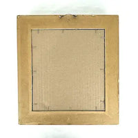 Antique Gilt Deep Picture Frame 8.5” x 9.5” Opening