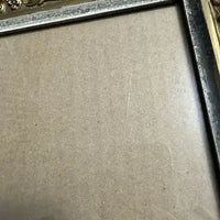 Antique Gilt Deep Picture Frame 8.5” x 9.5” Opening