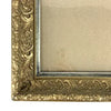 Antique Gilt Deep Picture Frame 8.5” x 9.5” Opening