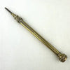 Antique Gold Filled Mechanical Pencil with Red Glass Seal Stone