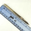 Antique Gold Filled Propelling Pencil and Dip Pen with No 4 Nib