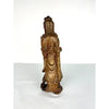 Antique Handcarved Soapstone Chinese Guanyin Figure