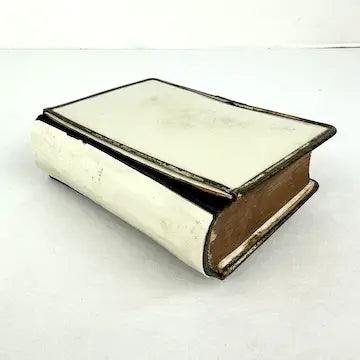 Antique Hebrew Siddur Prayer Book with Celluloid and Bone Cover