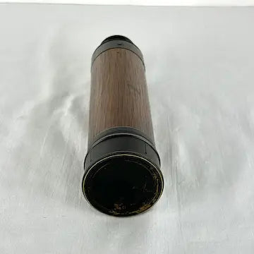 Antique Mahogany and Brass Four Draw Telescope