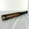 Antique Mahogany and Brass Four Draw Telescope