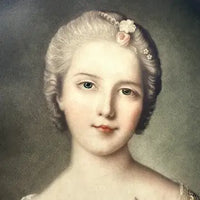 Antique Mezzotint of Princess Beaujolais by Samuel Arlent Edwards