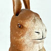 Antique Paper Mache Easter Rabbit Candy Container Marked Germany