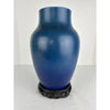 Antique Pilkington Royal Lancastrian Large Blue Vase