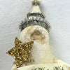 Vintage Santa Claus Ornament made of Spun Cotton