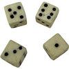 Antique Set of 4 Tiny Bovine Bone Dice