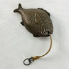 Antique Silver Figural Fish Sewing Tape Measure