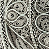 Antique Silver Filigree Cigarette Case