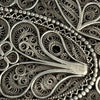 Antique Silver Filigree Cigarette Case