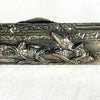 Antique Silver Persian Inkwell and Pen/ Qalamdan Divit