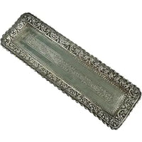 Antique Sterling Silver Pen Tray