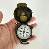 Antique WWI US Engineers Working Brass Military Compass