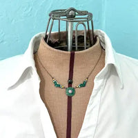 Art Deco Eisenberg Enamel Bubble Necklace